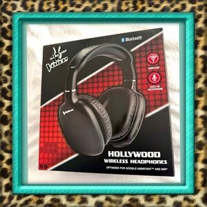 👑✅PRICE FIRM✅ The Voice Hollywood Wireless Headphones - Black. Brand New!